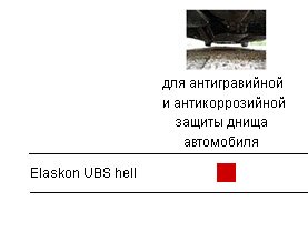 Elaskon UBS hell_антикоррозийная обработка днища